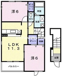 アヴィオン　Ｃの物件間取画像